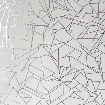 Angles Wallpaper Copper Rose/Lead Grey Erica Wakerly