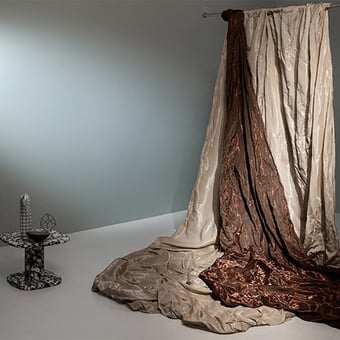 Parallax Fabric Platinium Kirkby