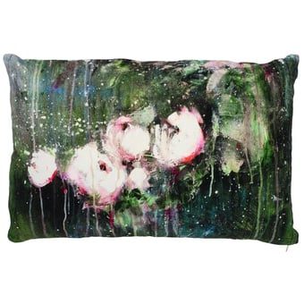 Vert Profond Cushion 30x50 cm Illustre Paris
