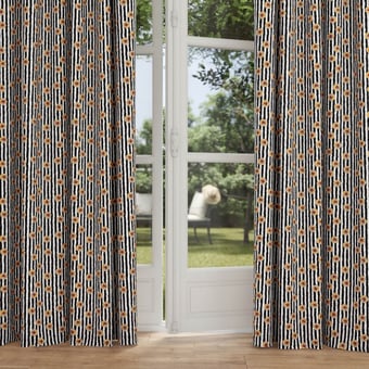 Reviro Fabric Noir Olivades