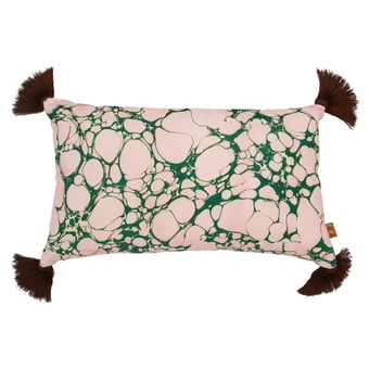 Cuscino Margate Marble Emerald Pinky Poodle and Blonde
