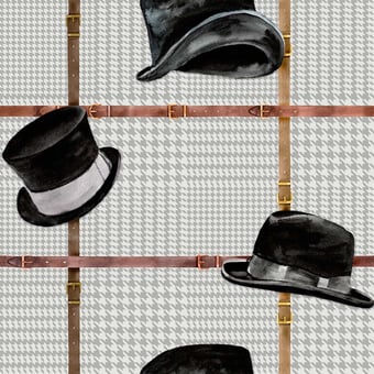 Carta da parati Ascot Bleu Coordonné