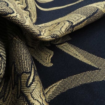 Pivoine Fabric Beige K3 design by Kenzo Takada