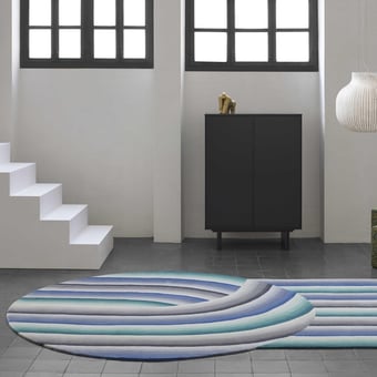 Tappeti Round Mirage Nude Gan Rugs