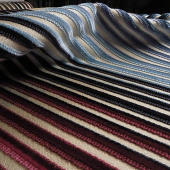Velluto Jacaranda Brun/Bleu Missoni Home