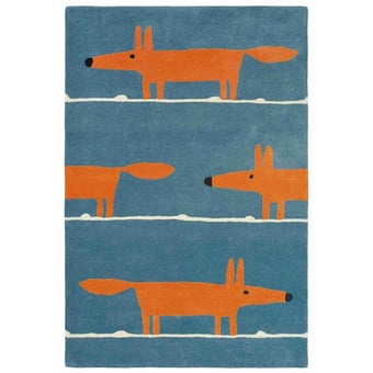 Tappeti Mr Fox Denim 90x150 cm Scion