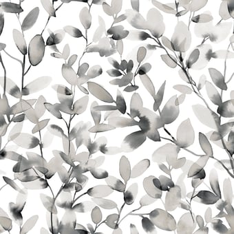 Papel pintado adhésif Botany Vines Blue York Wallcoverings