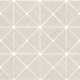 Double Diamonds adhesive wallpaper Off white York Wallcoverings