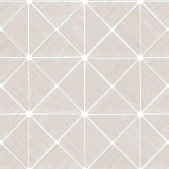 Papel pintado adhésif Double Diamonds Off white York Wallcoverings