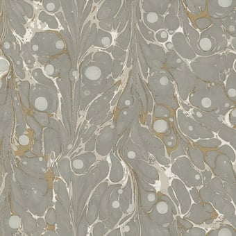 Marbled Endpaper adhesive wallpaper Navy York Wallcoverings