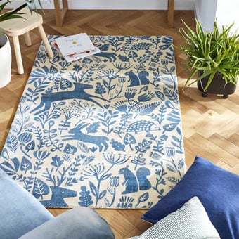 Alfombras Kelda Cobalt Scion