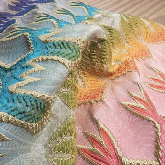 Pouf cilinodro Pasadena Multicolore Missoni Home