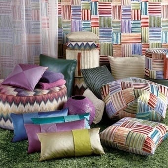 Pouf Pallinoa Phrae Violet Missoni Home