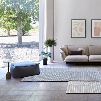 Tapis Chaddar Ecru Gan Rugs