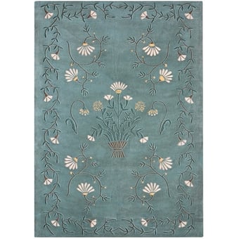 Tapis Dreams White Daisy Rug 170x240 cm Gan Rugs