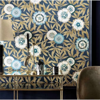 Papel pintado Komovi Lagoon/Gold Harlequin