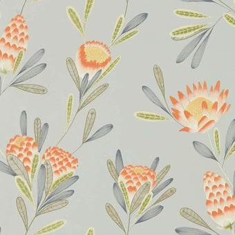 Papier peint Cayo Cerise/Zest Harlequin
