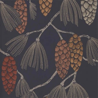 Papel pintado Epitome Copper/Gold/Sepia Harlequin
