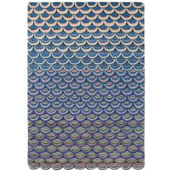 Tapis Masquerade Blue 140x200 cm Ted Baker