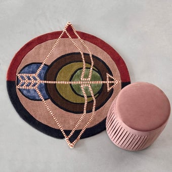 Zodiac Sagittarius Rug diamètre 100 cm Ted Baker
