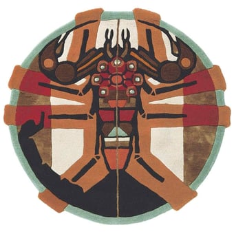 Zodiac Scorpio Rug diamètre 100 cm Ted Baker