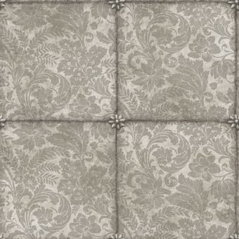 King's Argent Wallpaper Metallic silver Cole and Son