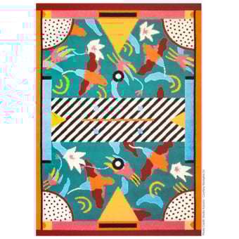 Tappeti Riviera par Nathalie du Pasquier 180x250 cm Memphis