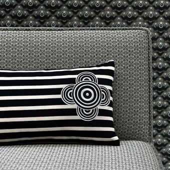 Tela Optic Graphite Jean Paul Gaultier