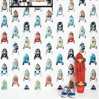 Carta da parati Rocket Coral Studio Ditte