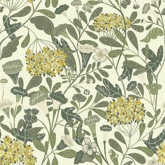 Hybbe Wallpaper Beige Midbec