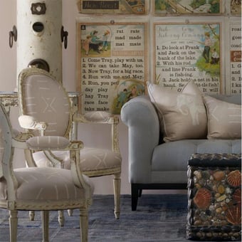 Kongo Fabric Plaster Andrew Martin