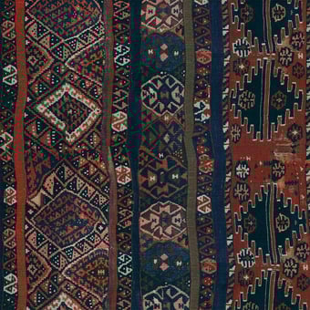 Tela Fez Rust Multicolor Andrew Martin