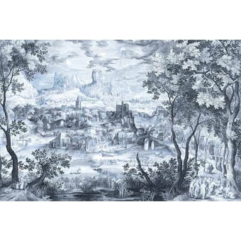 Mountain Mantra Panel Monochrome Artwallz Paris