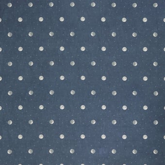 Over the Moon Fabric Charcoal Grey Andrew Martin
