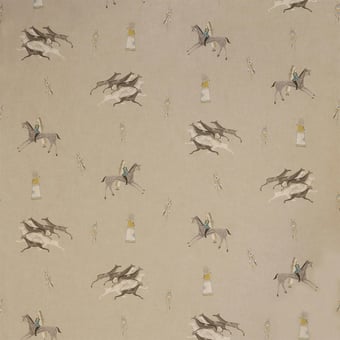 Great Plains Fabric Natural Andrew Martin