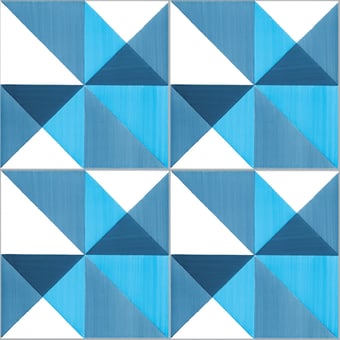 Joanie Comb Tile Turchese/Rosa/Avana Cevi