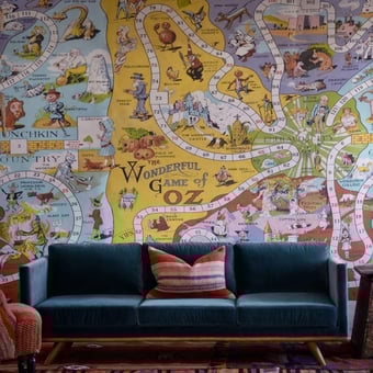 Papel pintado mural panorámico Oz Sand Andrew Martin