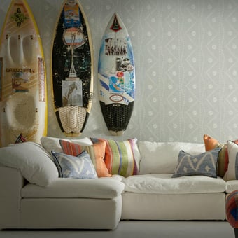 Papel pintado Sabra Sea Andrew Martin