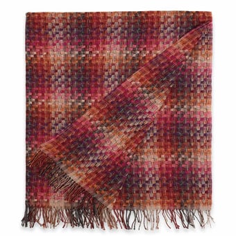 Plaid Husky Orange Missoni Home