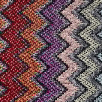 Überwurf William Gris/Rouge Missoni Home