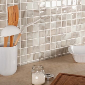 Mosaico Nature 25 mm Sea Salt Vidrepur