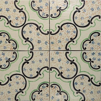 Carreau Arabesco Saffron Le Nid