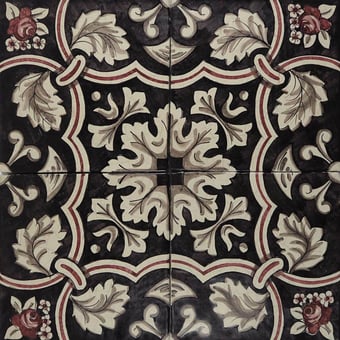 Foglio Tile Nero Lava Le Nid