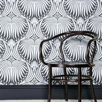 Lotus Wallpaper Pointing Farrow and Ball