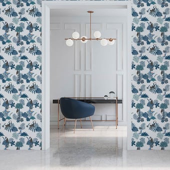 Singerie Wallpaper Snapdragon Maison Martin Morel