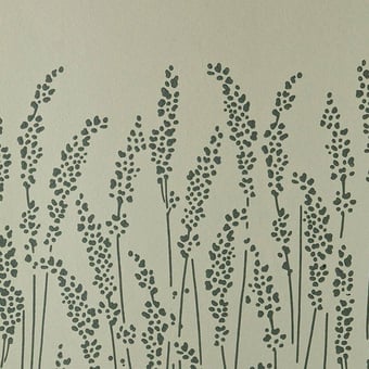 Feather Grass Wallpaper Noir Farrow and Ball