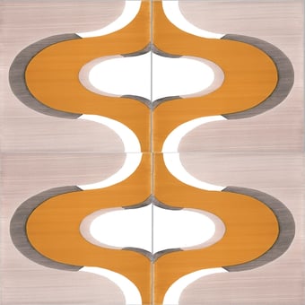 Arnold's Comb Tile Verde Bosco/Verde Costiera/Avana Cevi