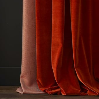Palme d'Or Fabric Aubergine Antoine d'Albiousse