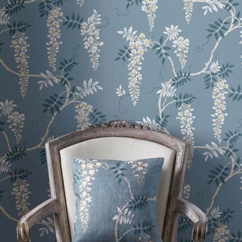 Grayshott Wallpaper Gold Colefax and Fowler