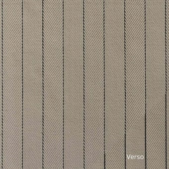 Tennis Stripe Fabric Leather Antoine d'Albiousse